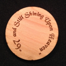 Wooden Coin