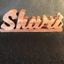Business Card Holder, Laser Cut and Engraved