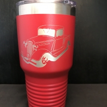 Stainless Steel Tumbler, 30 oz. comes with lid